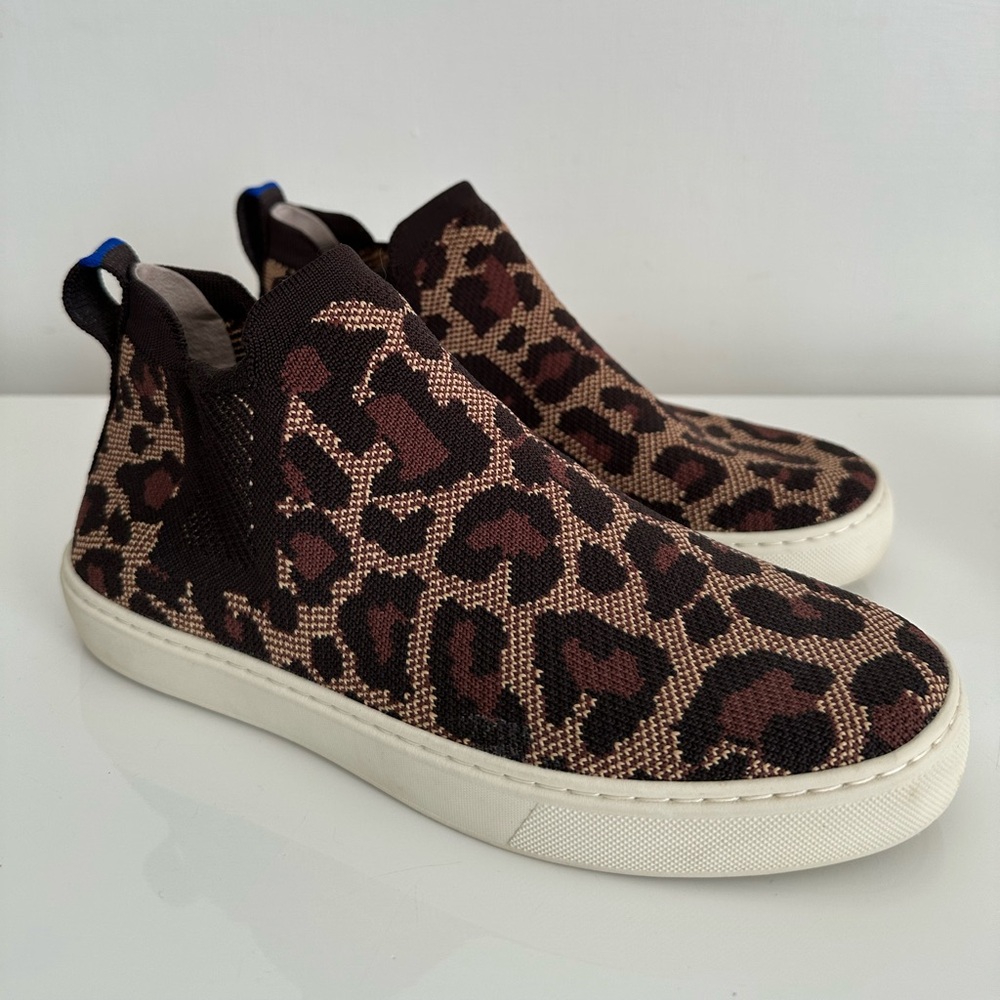Rothy’s The Chelsea in Wildcat Leopard Women’s Size 8